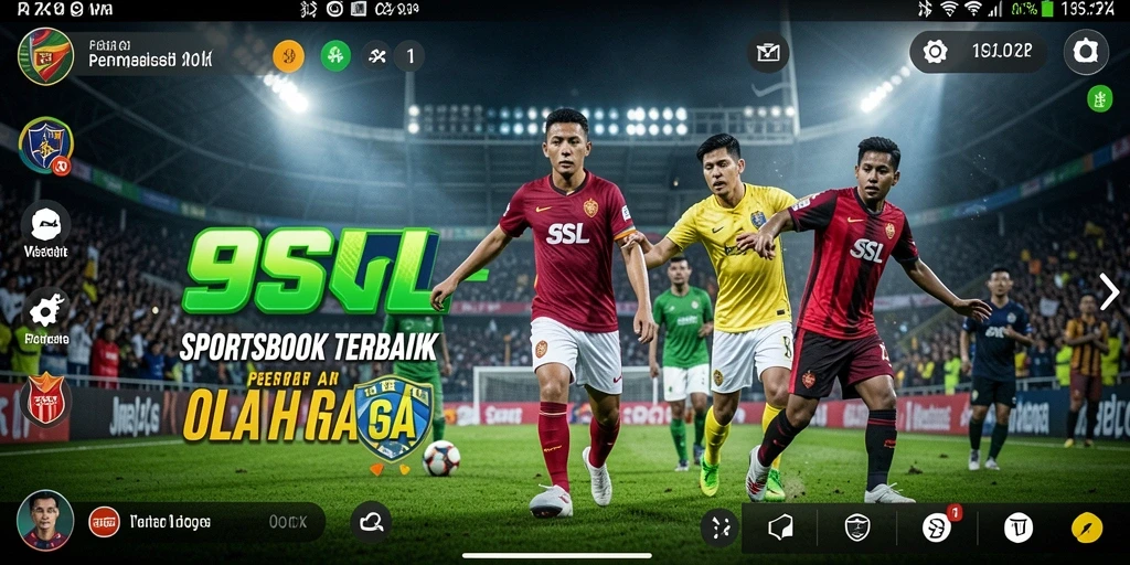 Tampilan gameplay 9SL dalam taruhan olahraga yang seru.