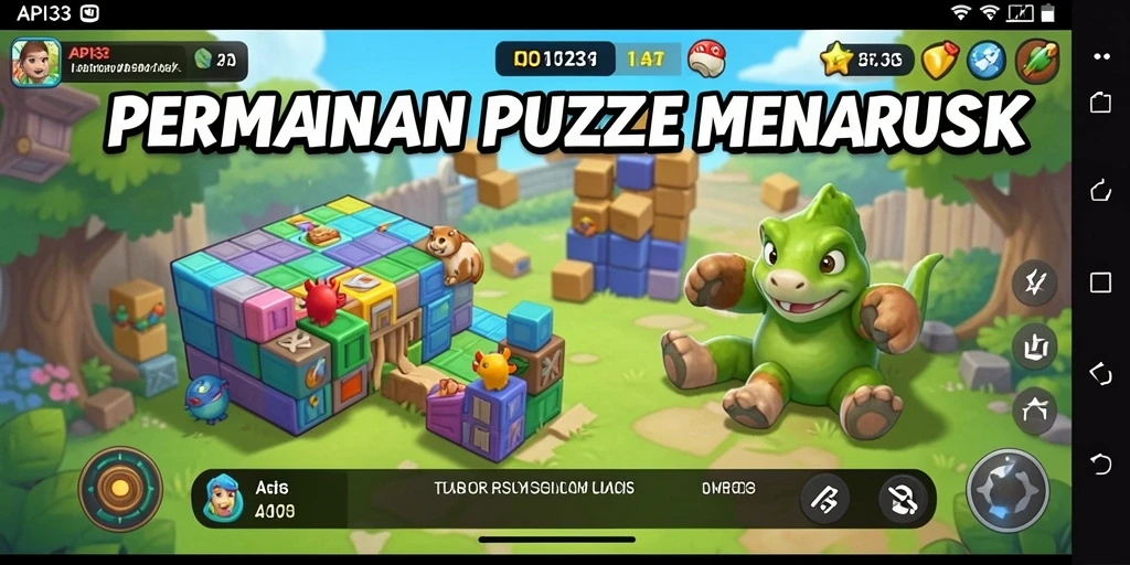 Gameplay seru dengan berbagai tantangan teka-teki yang menarik.
