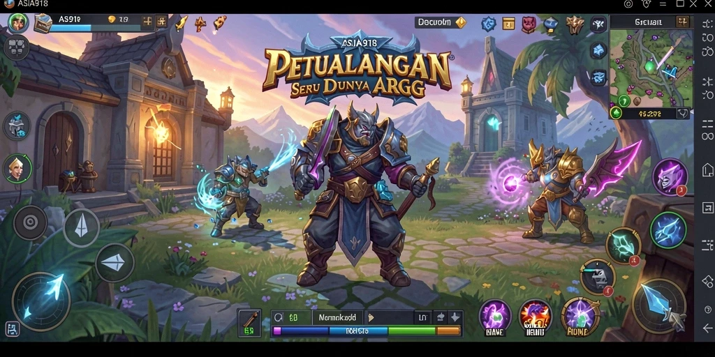 Gameplay mendalam dan seru dalam dunia ARPG yang menakjubkan.