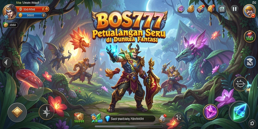 Tampilan menakjubkan dari gameplay BOS777 saat menjelajahi dunia RPG.