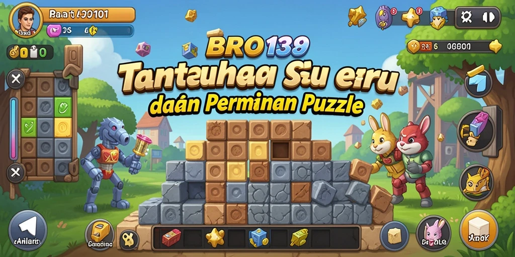 Gameplay menarik dari BRO138 dengan berbagai teka-teki menantang.