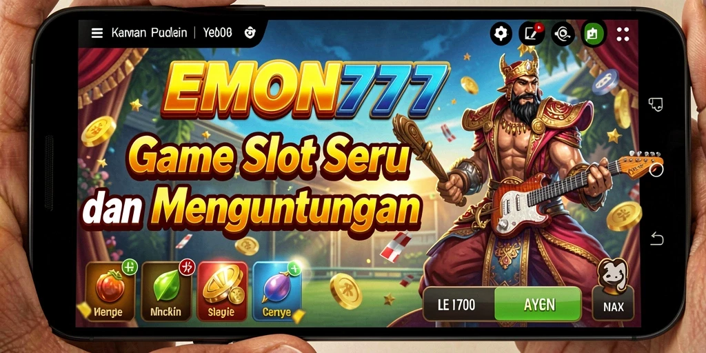 Gambaran gameplay menegangkan dari EMON777 yang penuh peluang.
