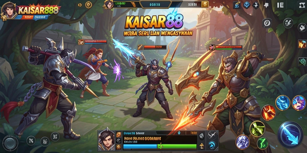 Tampilan gameplay KAISAR888 yang penuh aksi dan strategi.