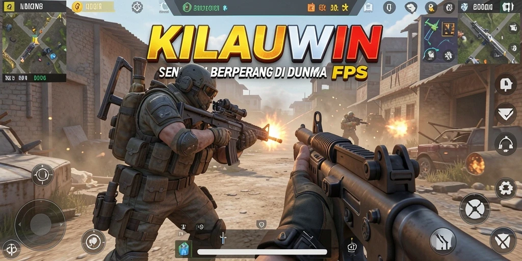 Gameplay KILAUWIN yang menegangkan dalam pertempuran FPS.