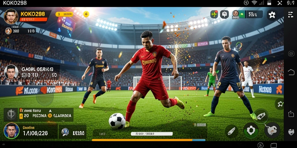 Tampilan gameplay KOKO288 yang penuh aksi dan seru.