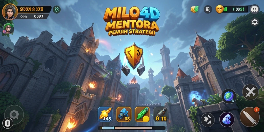 Tangkapan layar membingkai aksi gameplay Tower Defense yang mendebarkan.