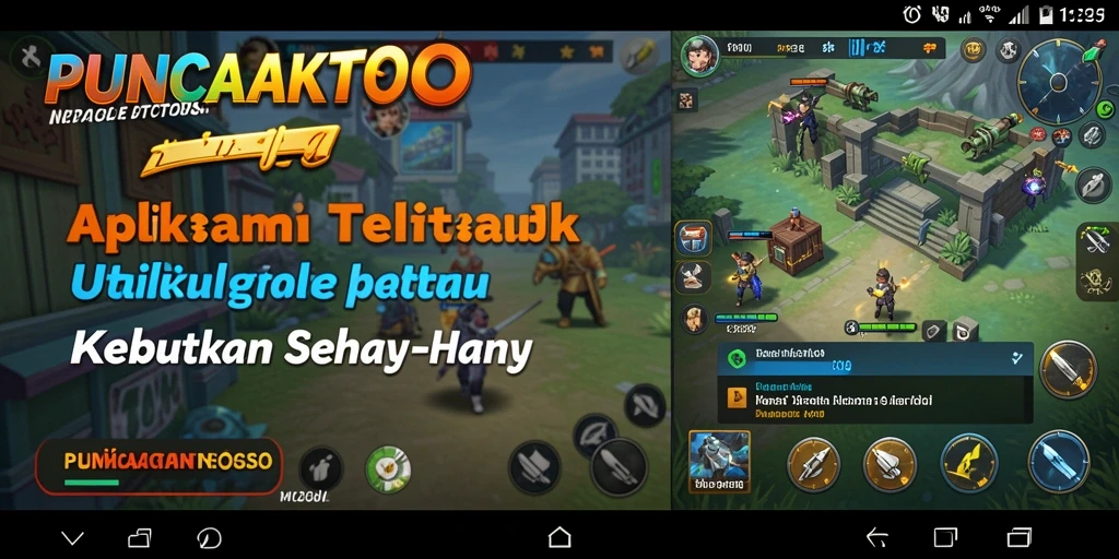 Tampilan intuitif PUNCAKTOTO yang memudahkan pengguna.