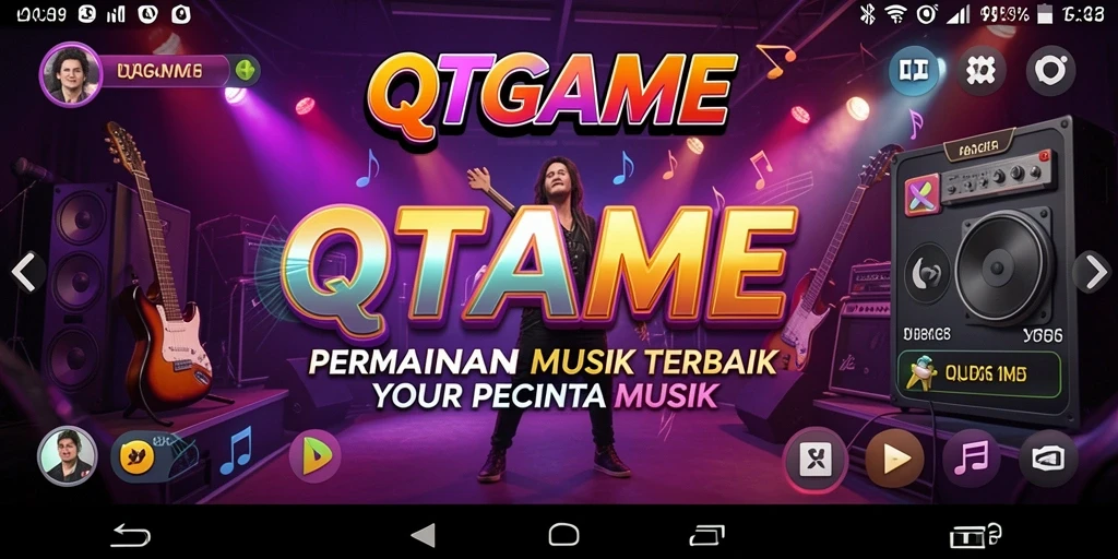 Tampilan gameplay QTGAME yang seru dan interaktif.